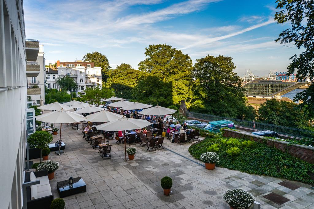 Rainvilles Elbterrassen Hamburg Bagian luar foto