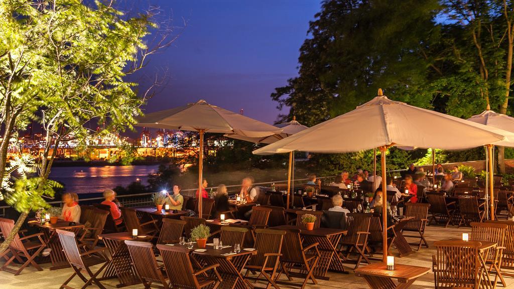 Rainvilles Elbterrassen Hamburg Bagian luar foto