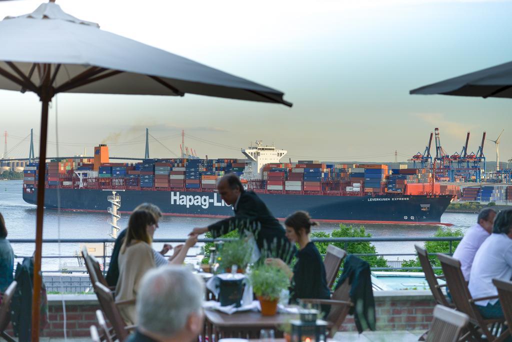 Rainvilles Elbterrassen Hamburg Bagian luar foto